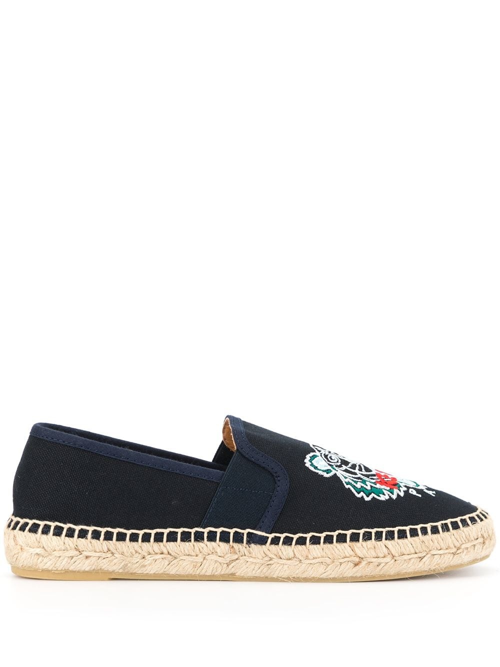 embroidered tiger espadrilles - 1