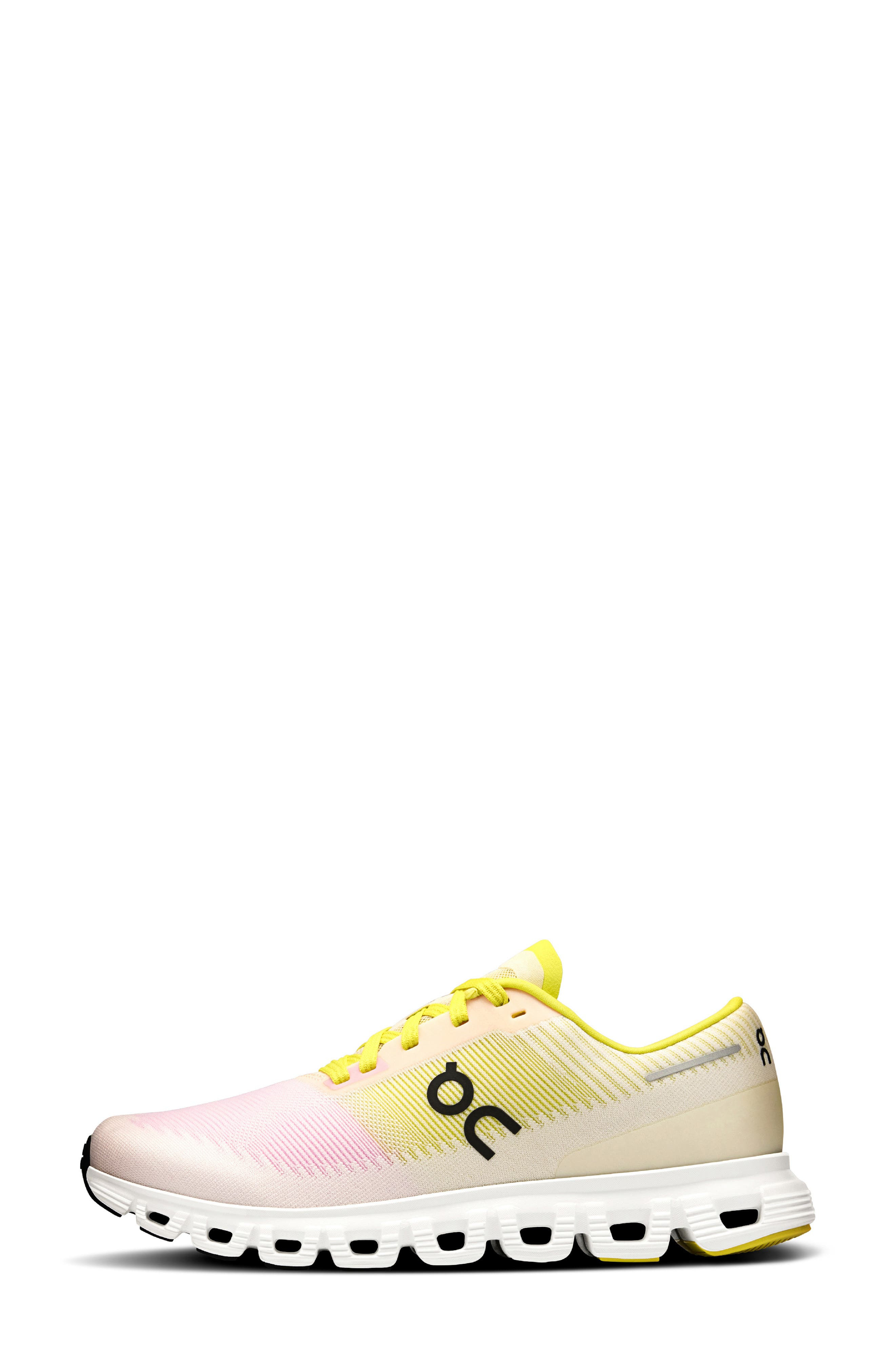 On Cloud 6 Push Sneaker in Petal/Lime at Nordstrom - 6