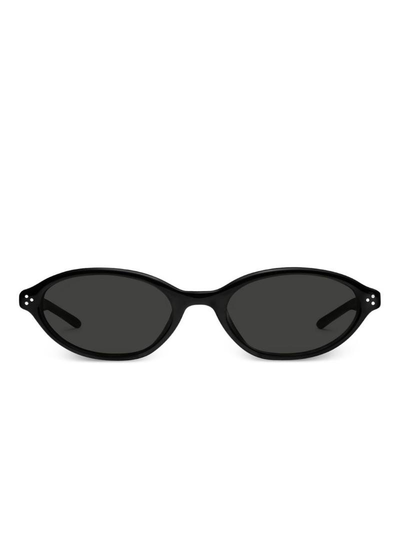 GENTLE MONSTER La Cha 01 oval-frame sunglasses outlook