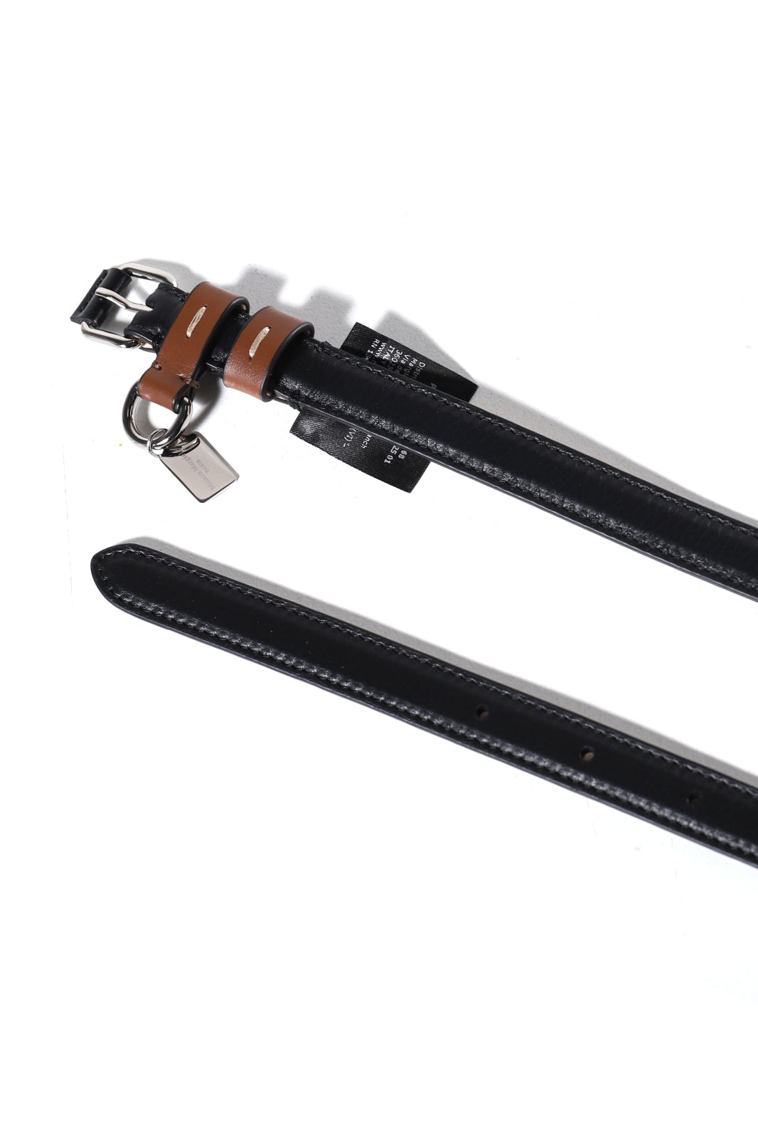 BELT 15 MM / BLK CHESTNUT BLK - 4