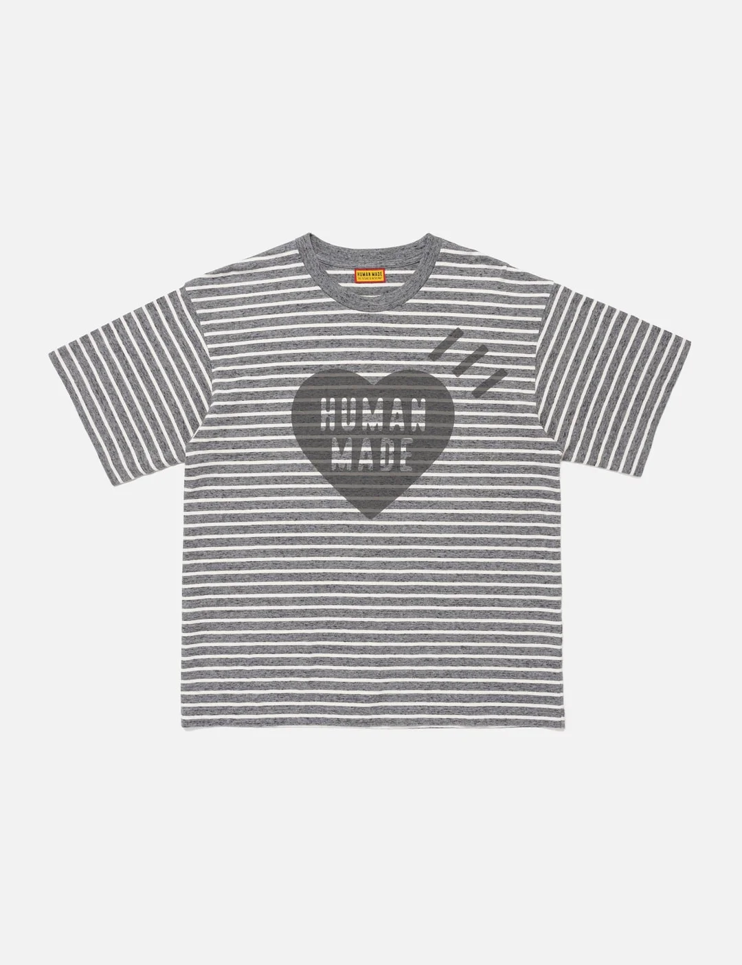 HEART STRIPED T-SHIRT - 1
