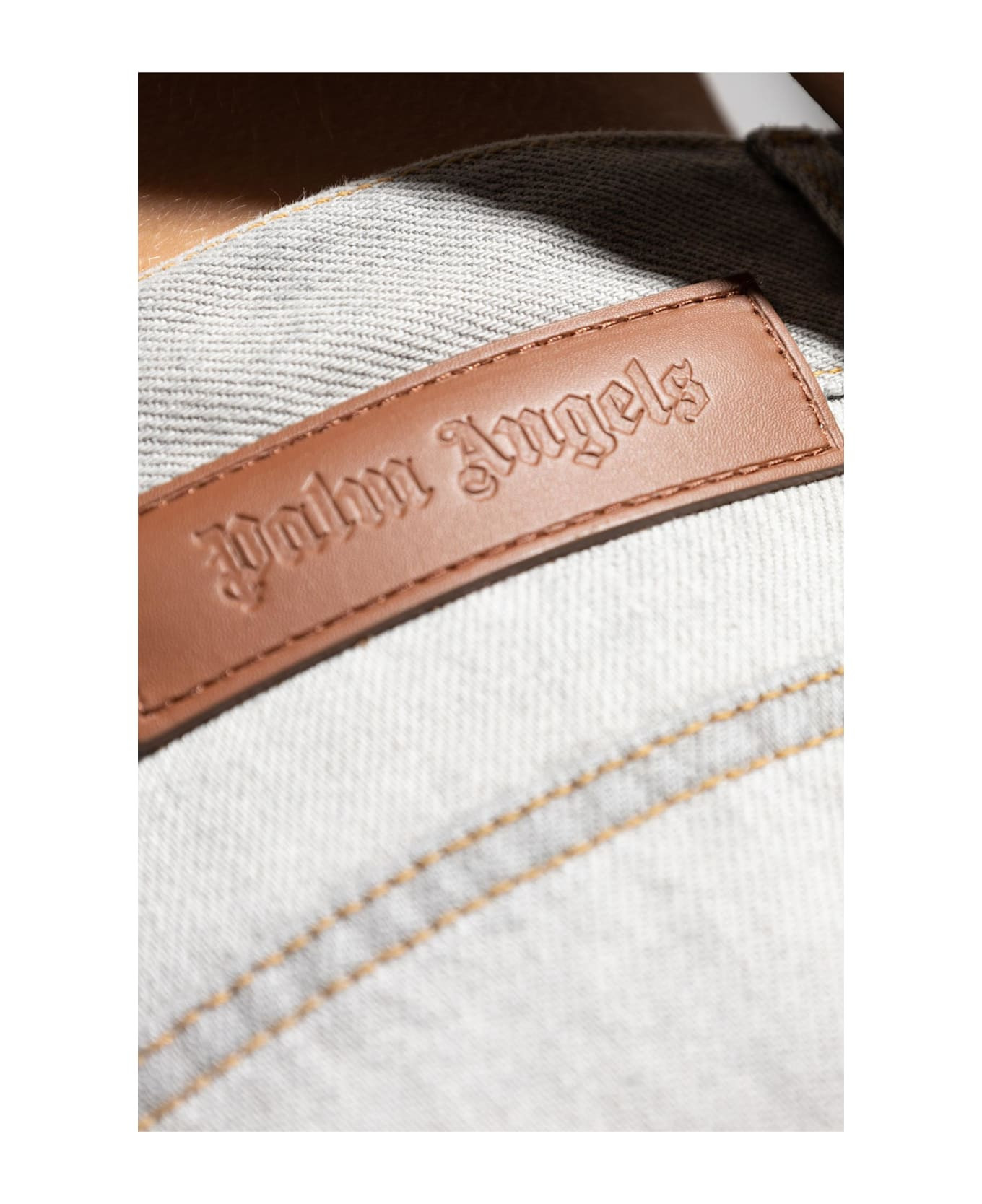 Palm Angels Jeans With Logo - 5