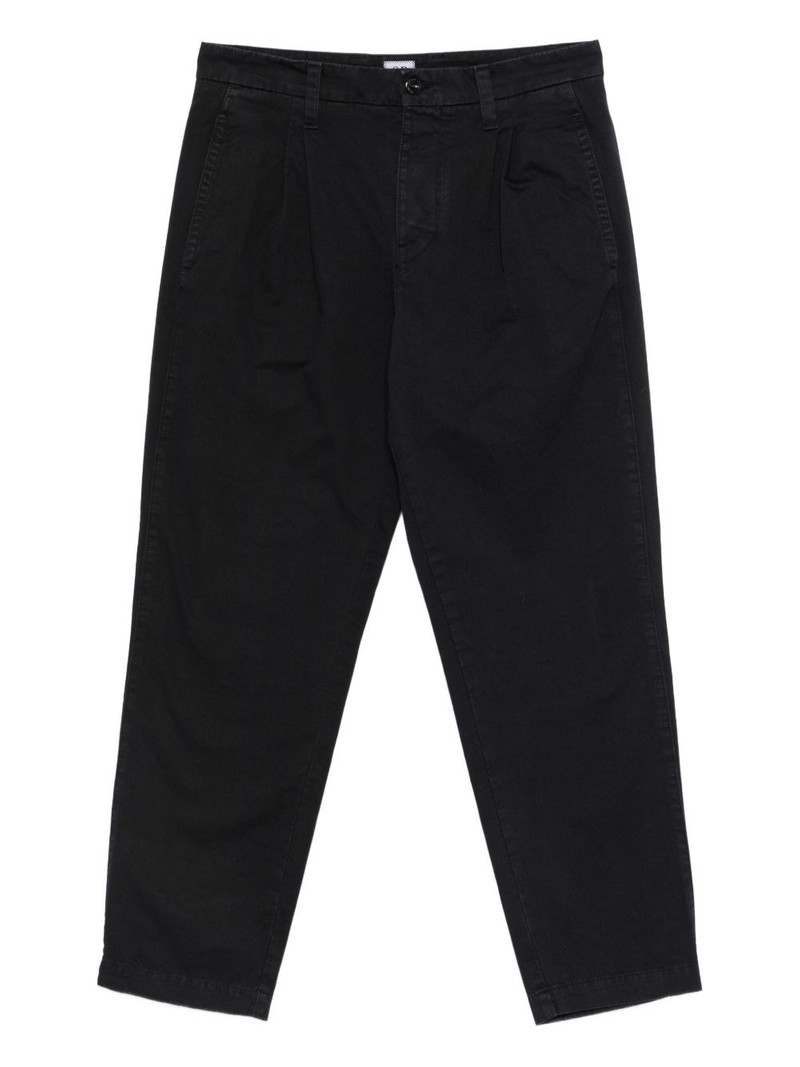 pleated cotton trousers 1