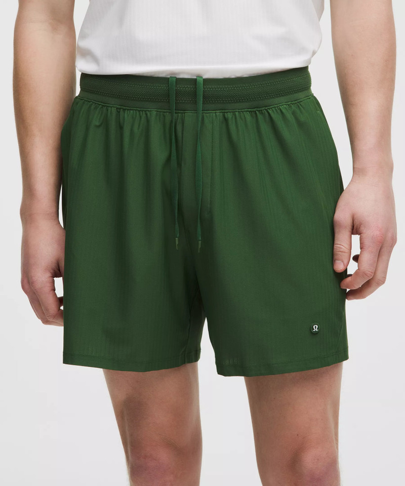 Striped Mesh Tennis Short 5" 4