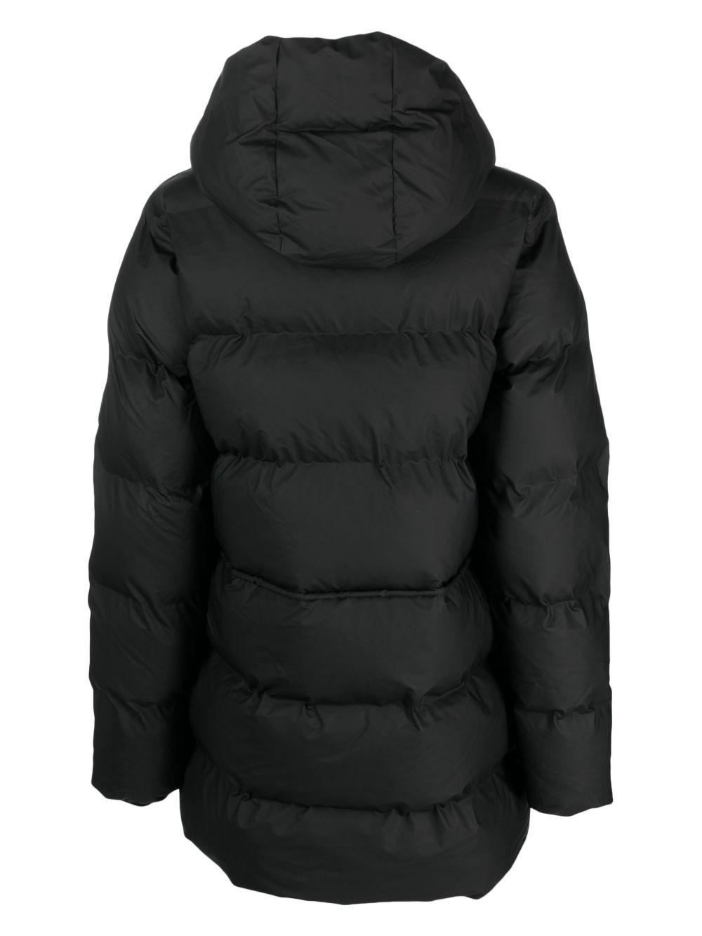 hooded padded coat - 2