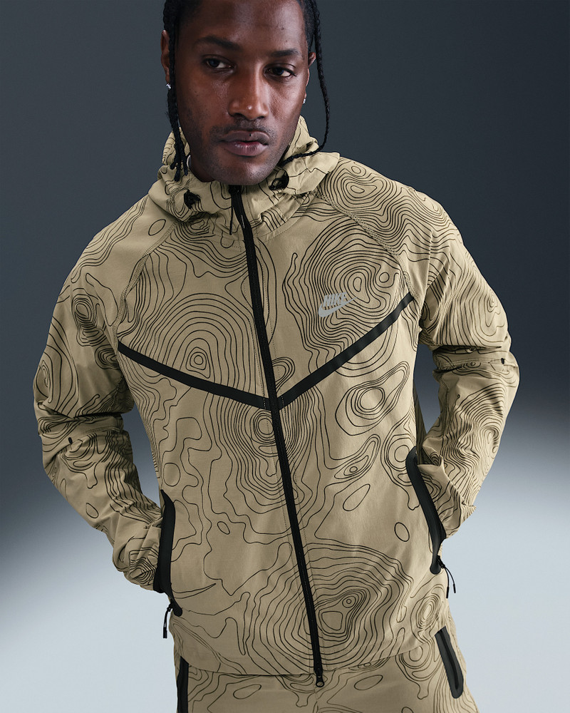 Nike Tech Men's Full-Zip Woven Windrunner Jacket 1