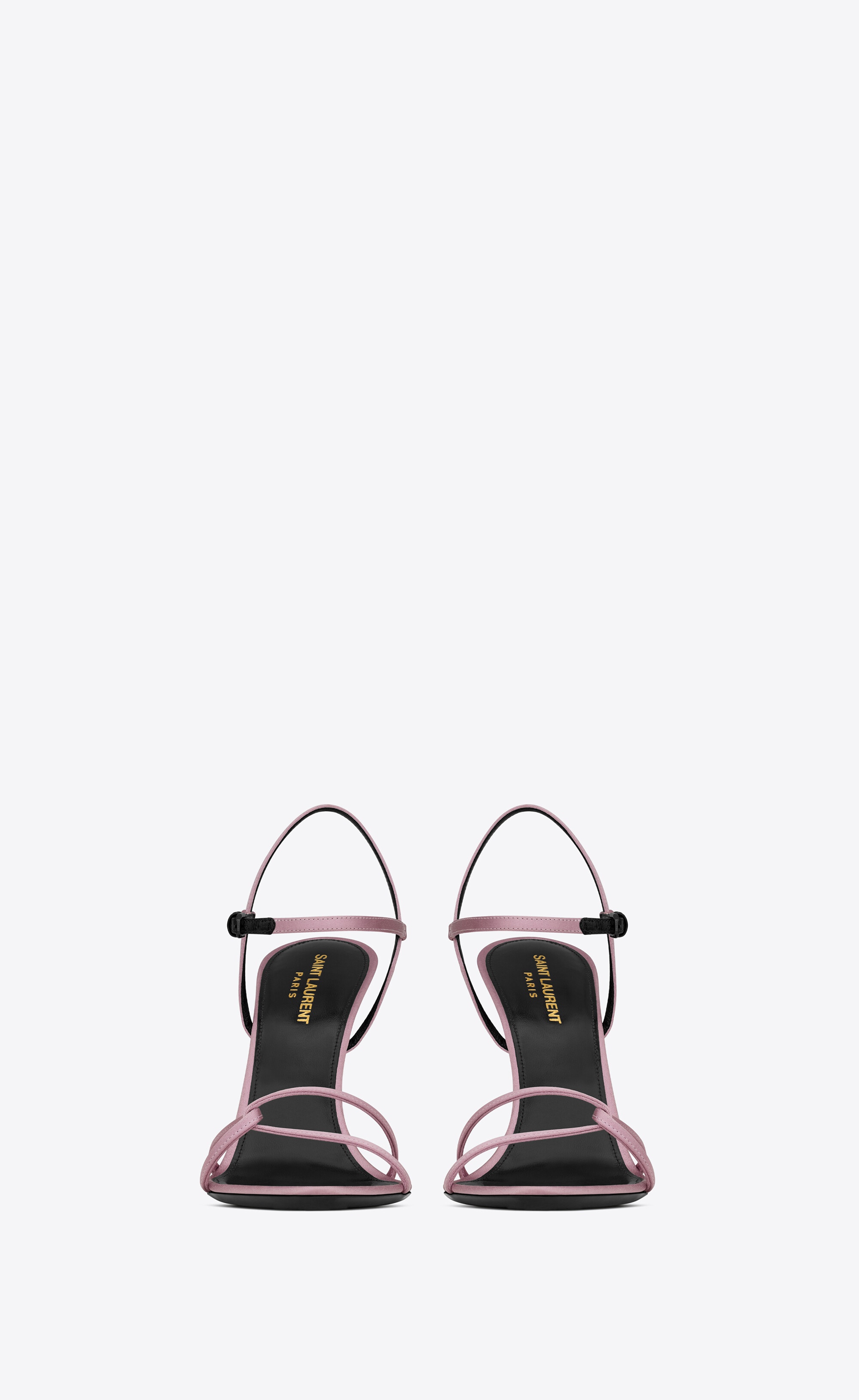 clara sandals in silk satin - 2