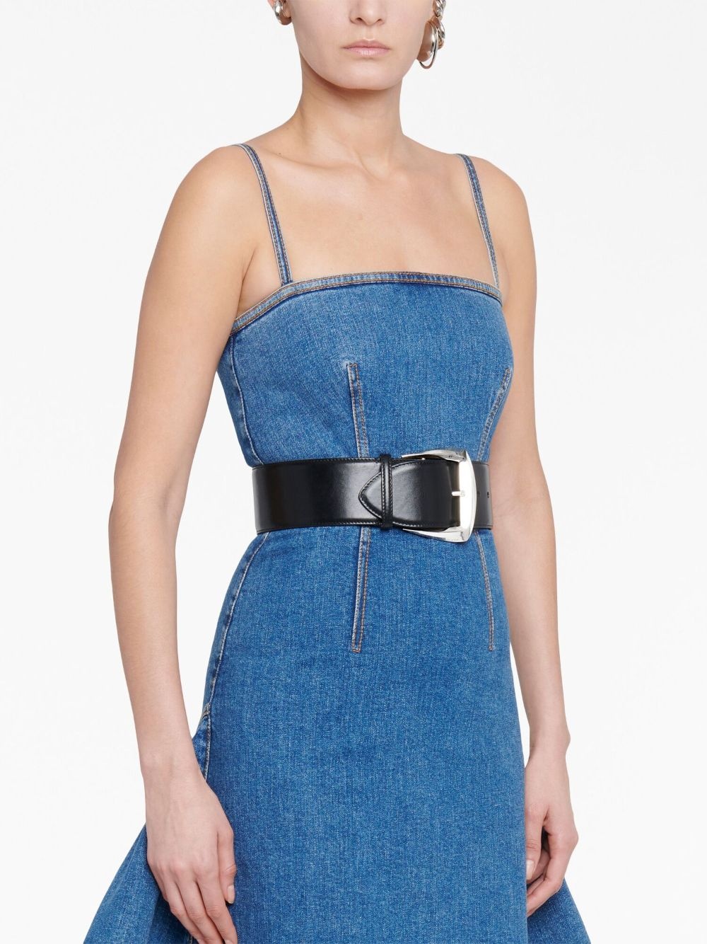 ワンピース ALEXANDER MCQUEEN Women Mid Skirts 830138QJAEK 4100 BLUE McQ by Alexander McQueen Dresses for Women - Poshmark