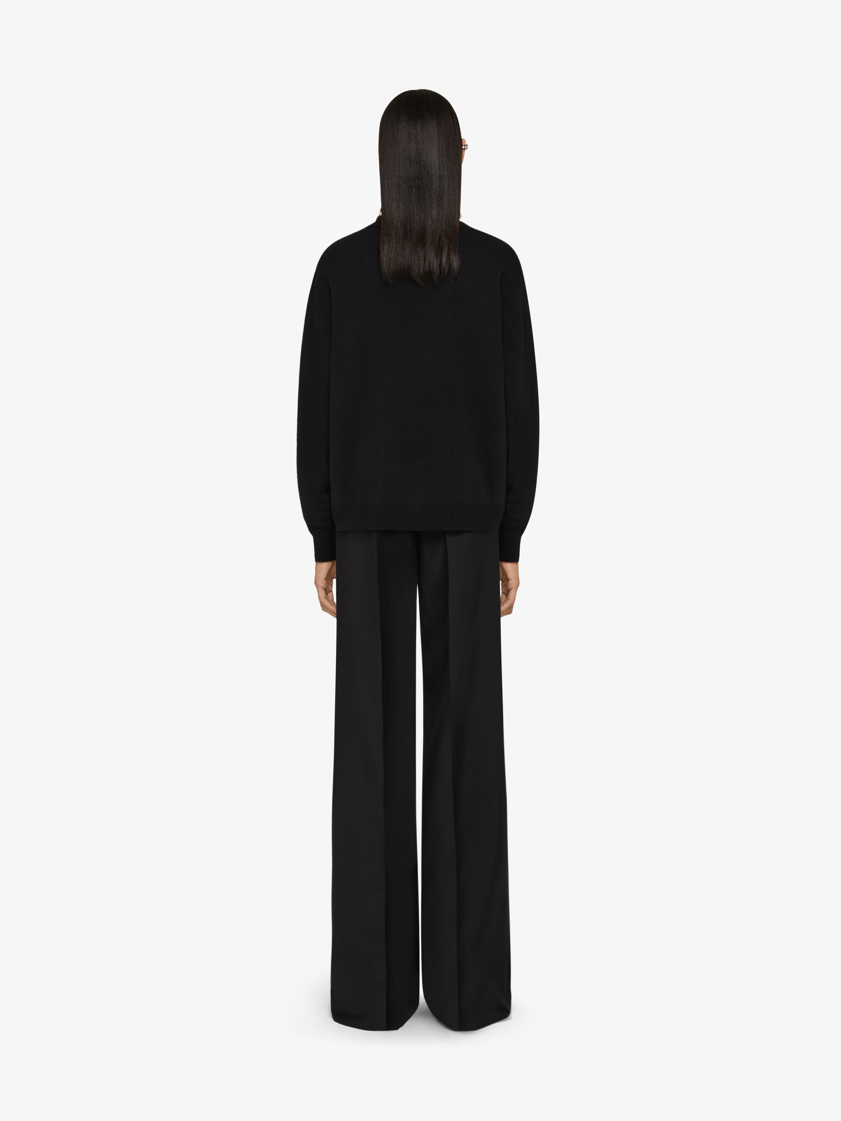 CARDIGAN IN EMBROIDERED CASHMERE - 4