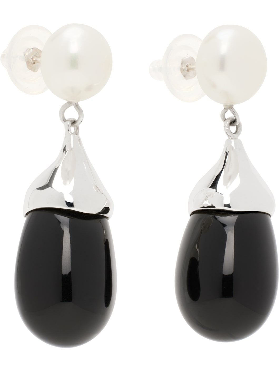 Silver Audrey Earrings - 2