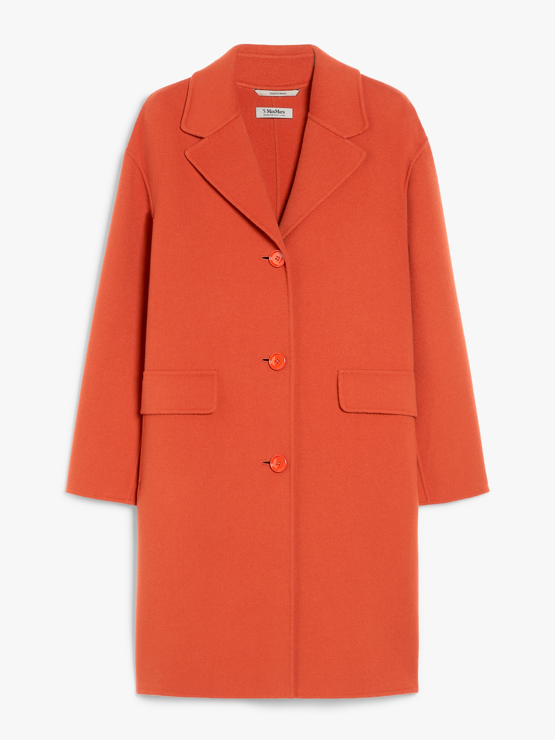 CIELO Wool cocoon coat - 1
