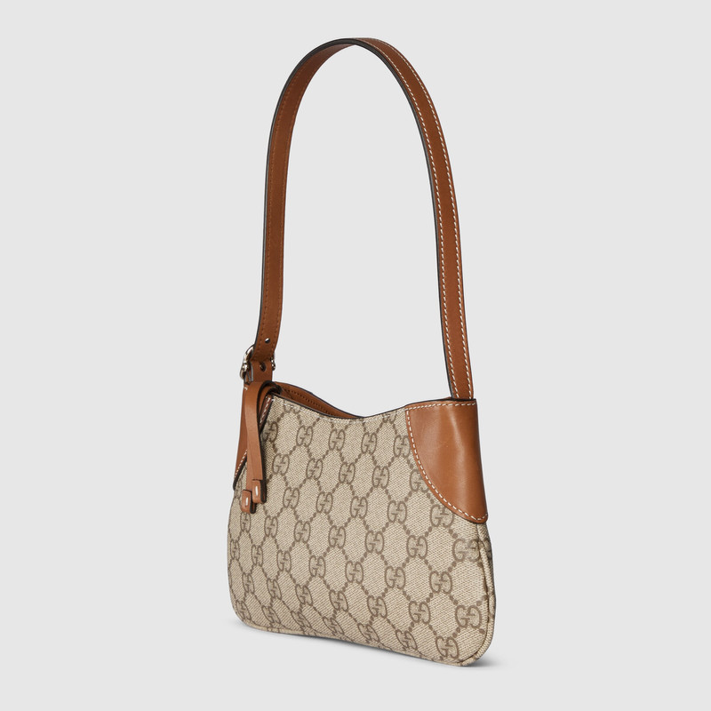 GUCCI GG Emblem super mini shoulder bag outlook