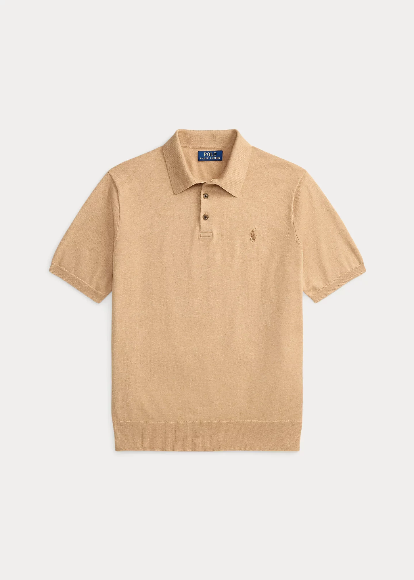 Cotton Polo Sweater - 1