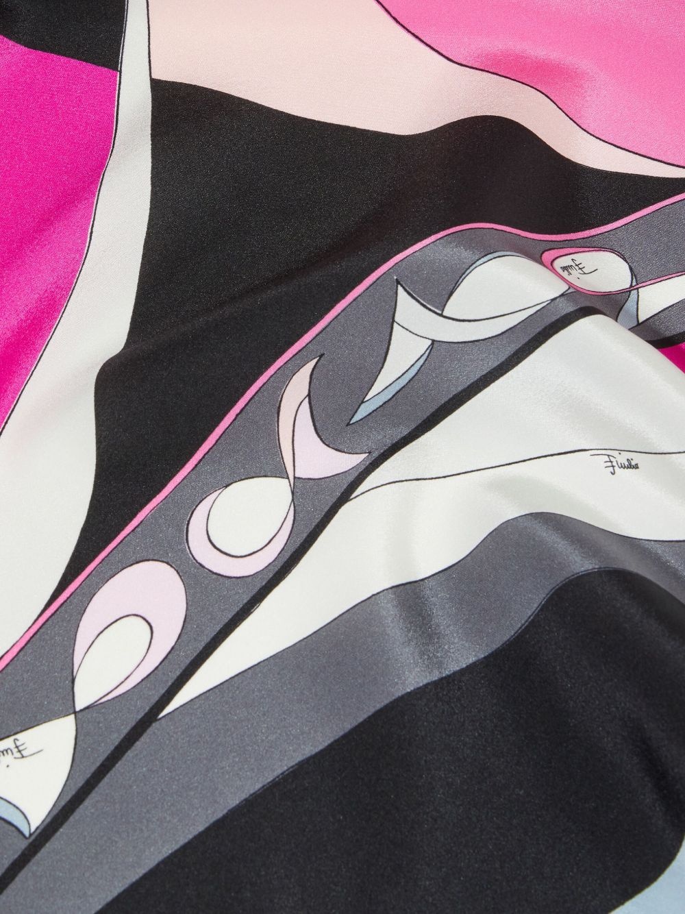 Pesci-print scarf - 3