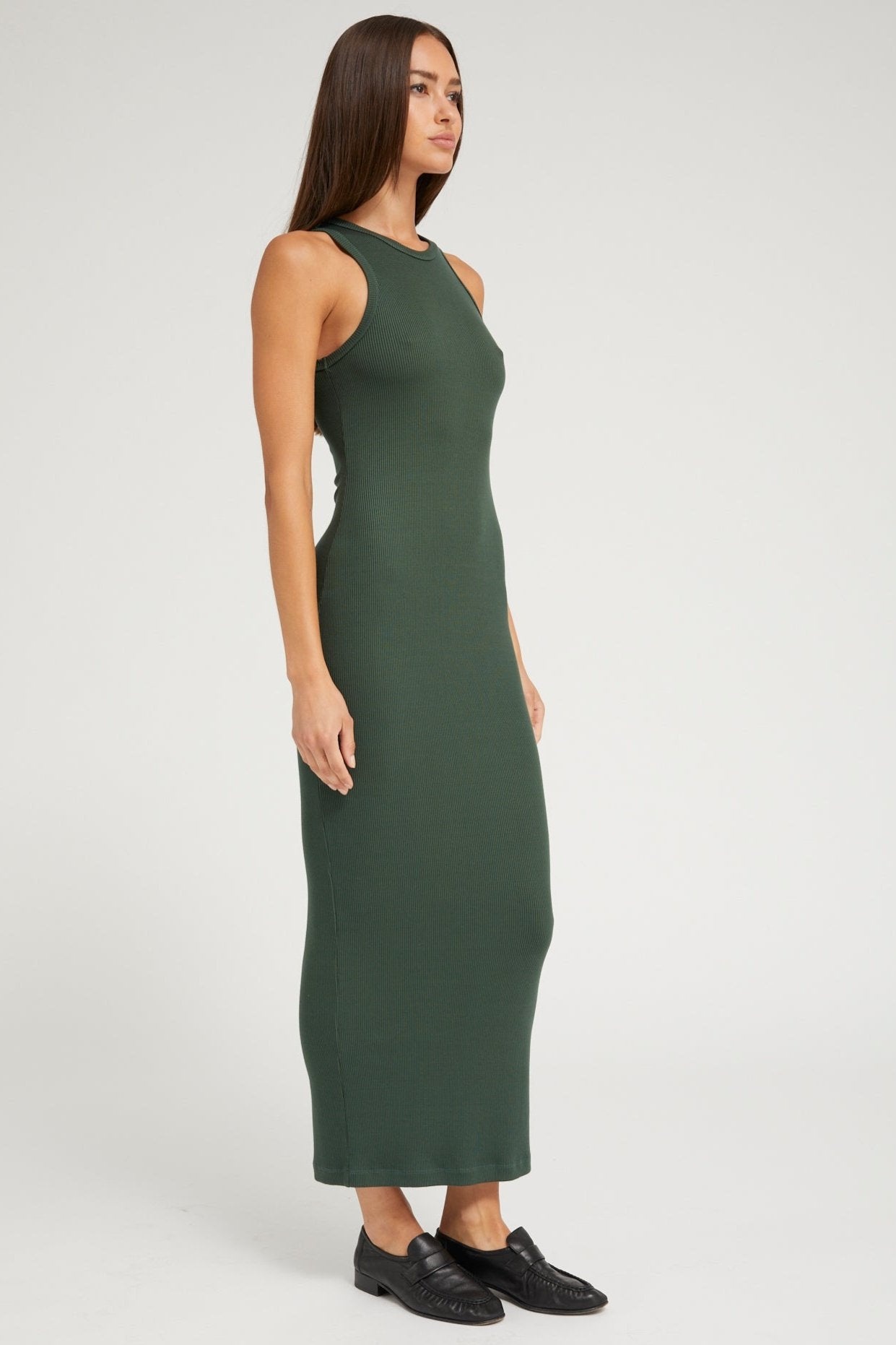 IVY RIB RACER MAXI DRESS - 3