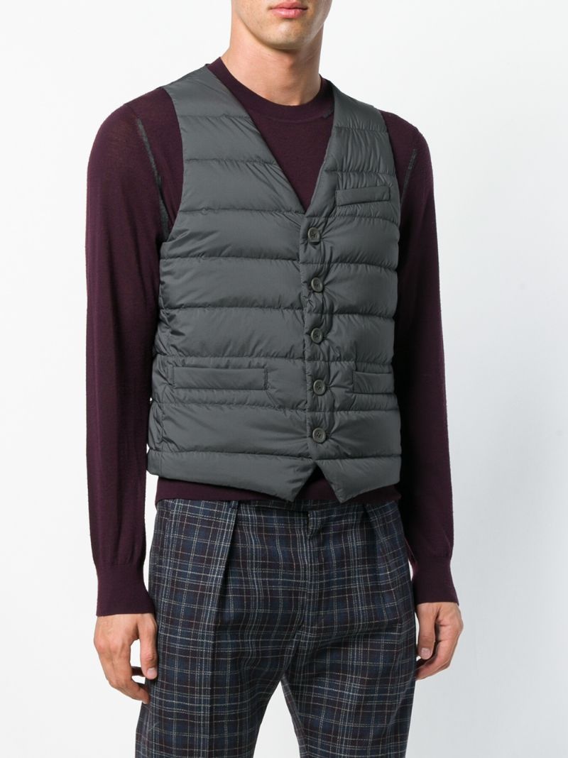 quilted waistcoat - 3