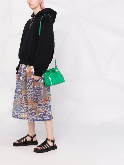 MSGM chain-link bucket bag outlook