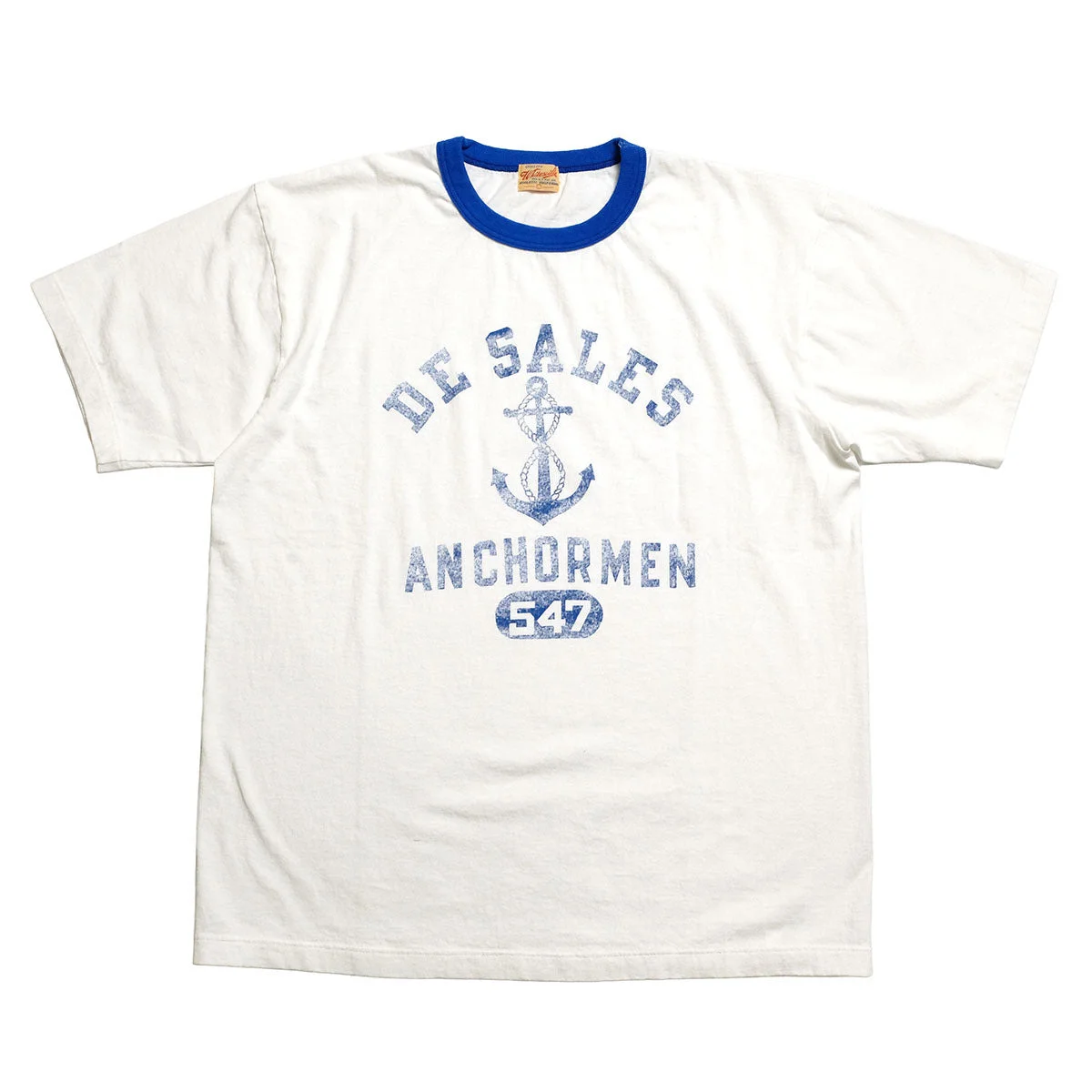 S/S RINGER T-SHIRT - W/PRINT - WV79686 - 1