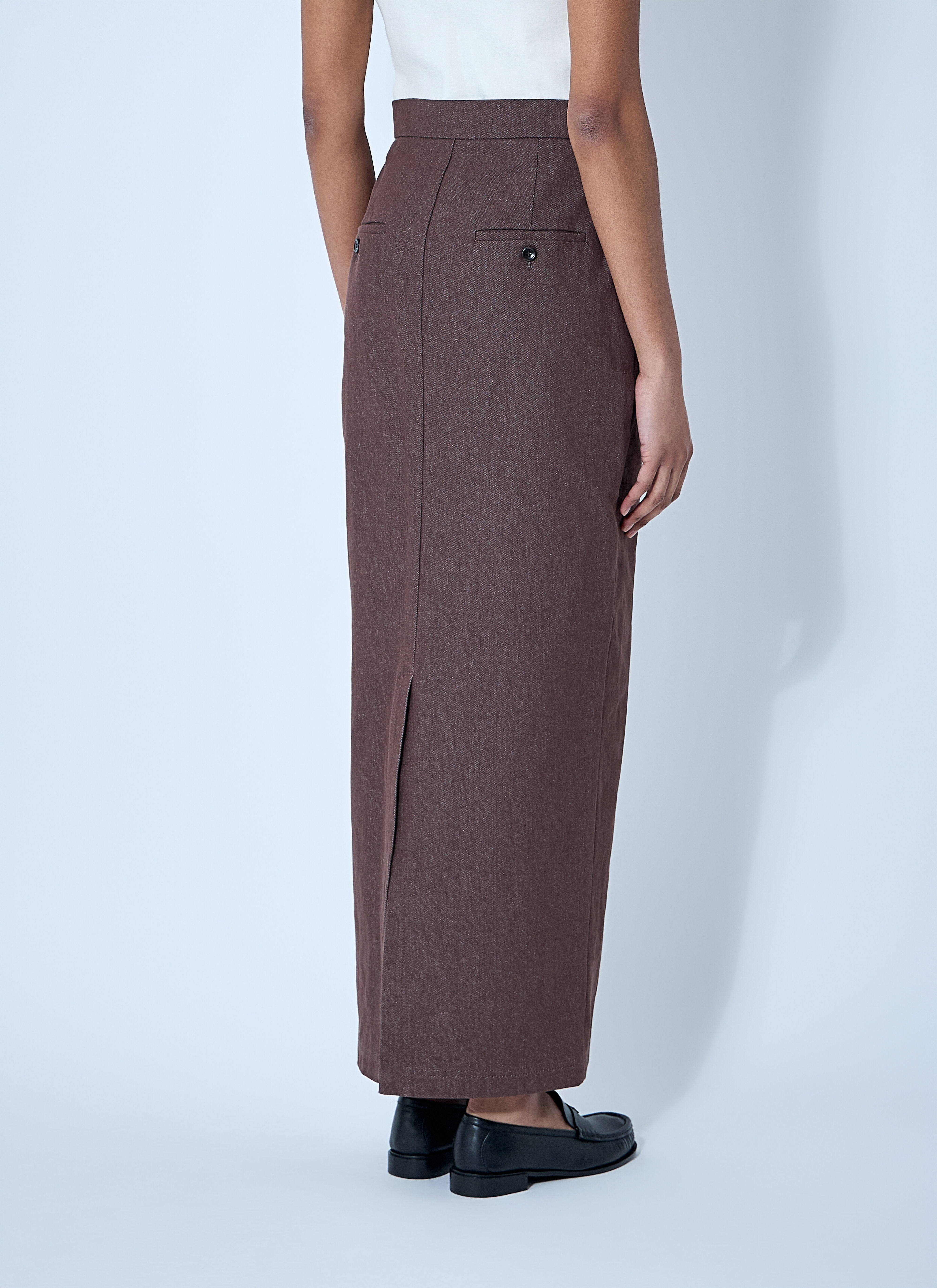 Tailored Midi Skirt - 4