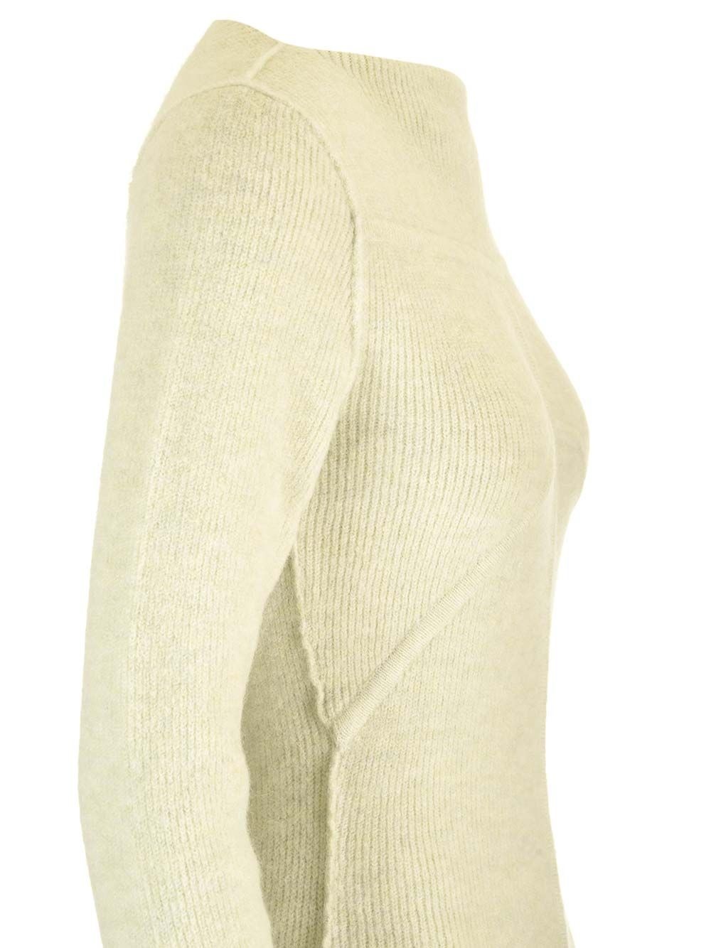 Ribbed Knit Mermaid Dress Dresses Green - 5