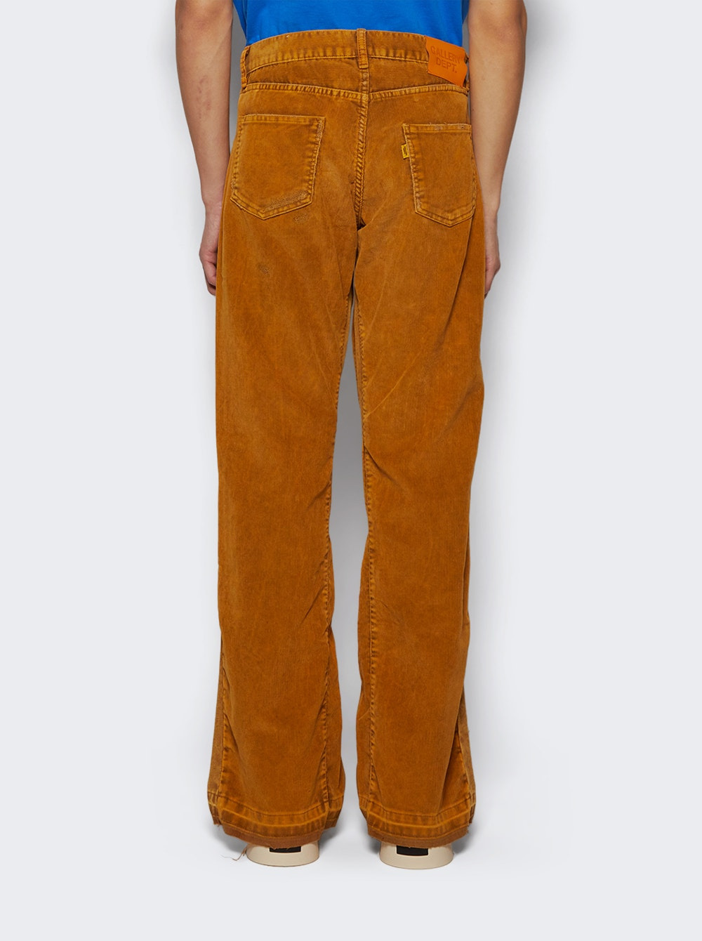 Corduroy La Flare Jeans Golden Brown - 5