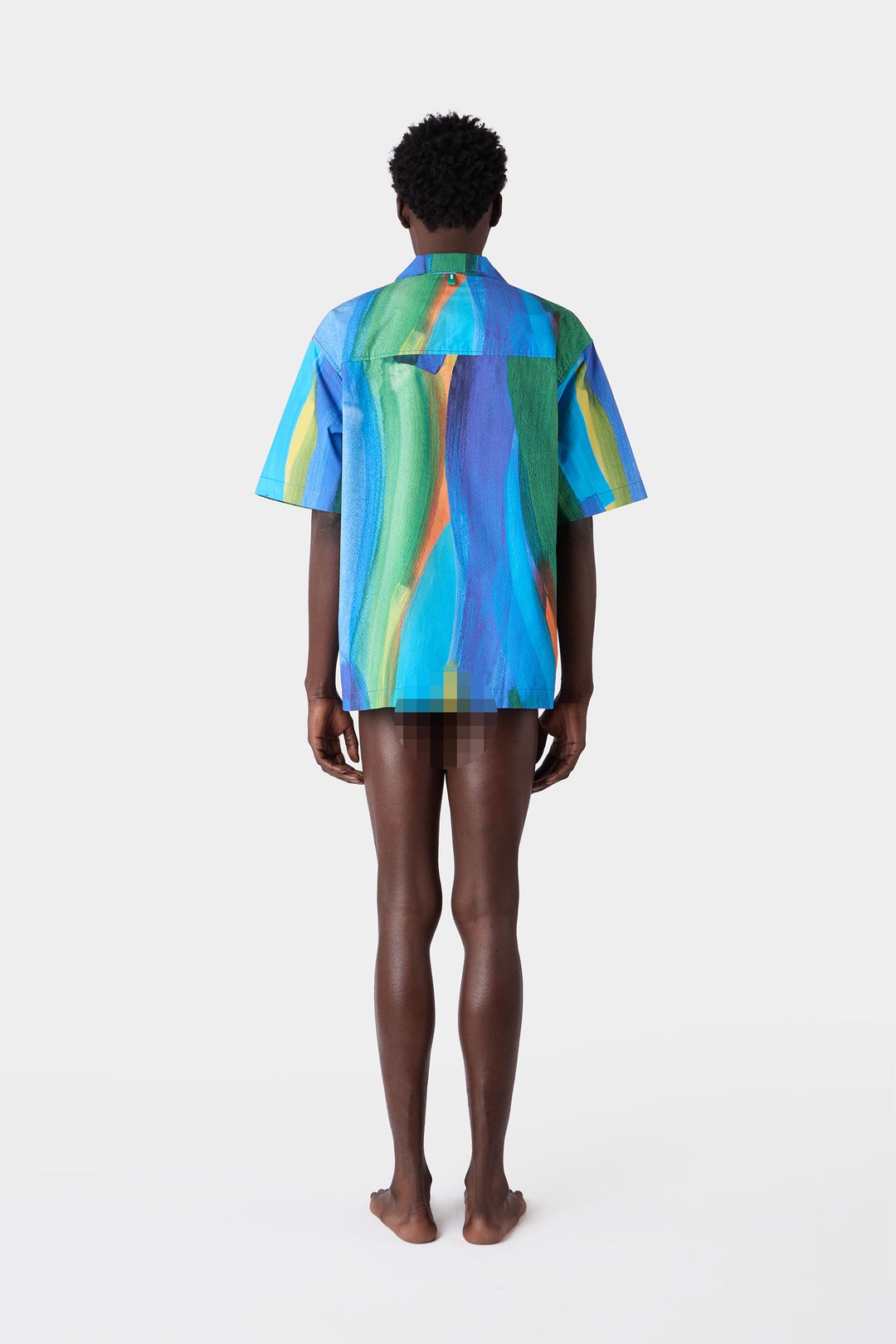 PENNELLETA SHORTSLEEVE SHIRT / multicolor allover print - 8