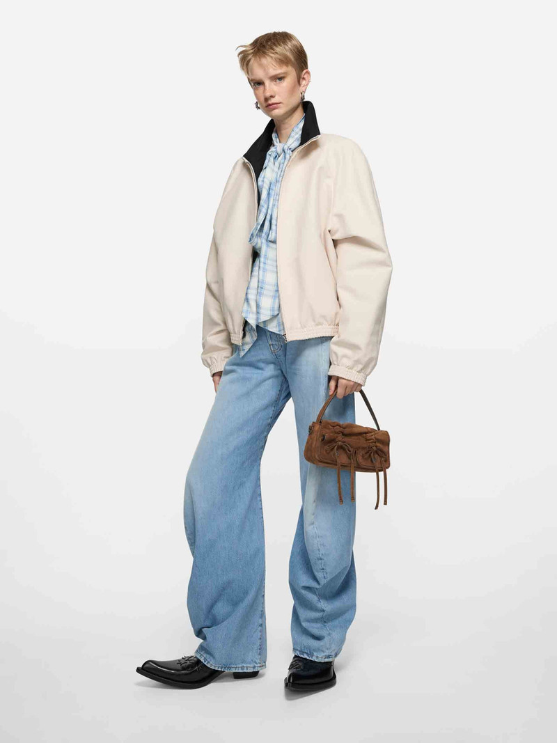 Acne Studios MINI SUEDE MULTIPOCKET BAG outlook