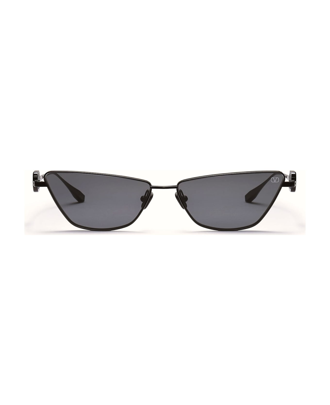 Vlogo Sign - Shiny Black Sunglasses - 1