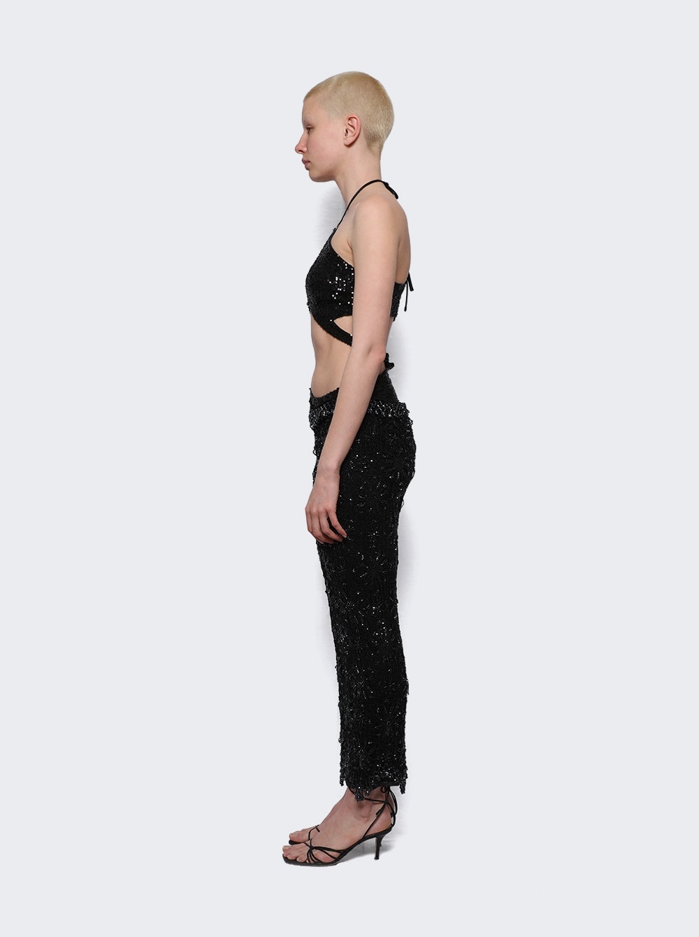 Banu Midi Dress Black - 4