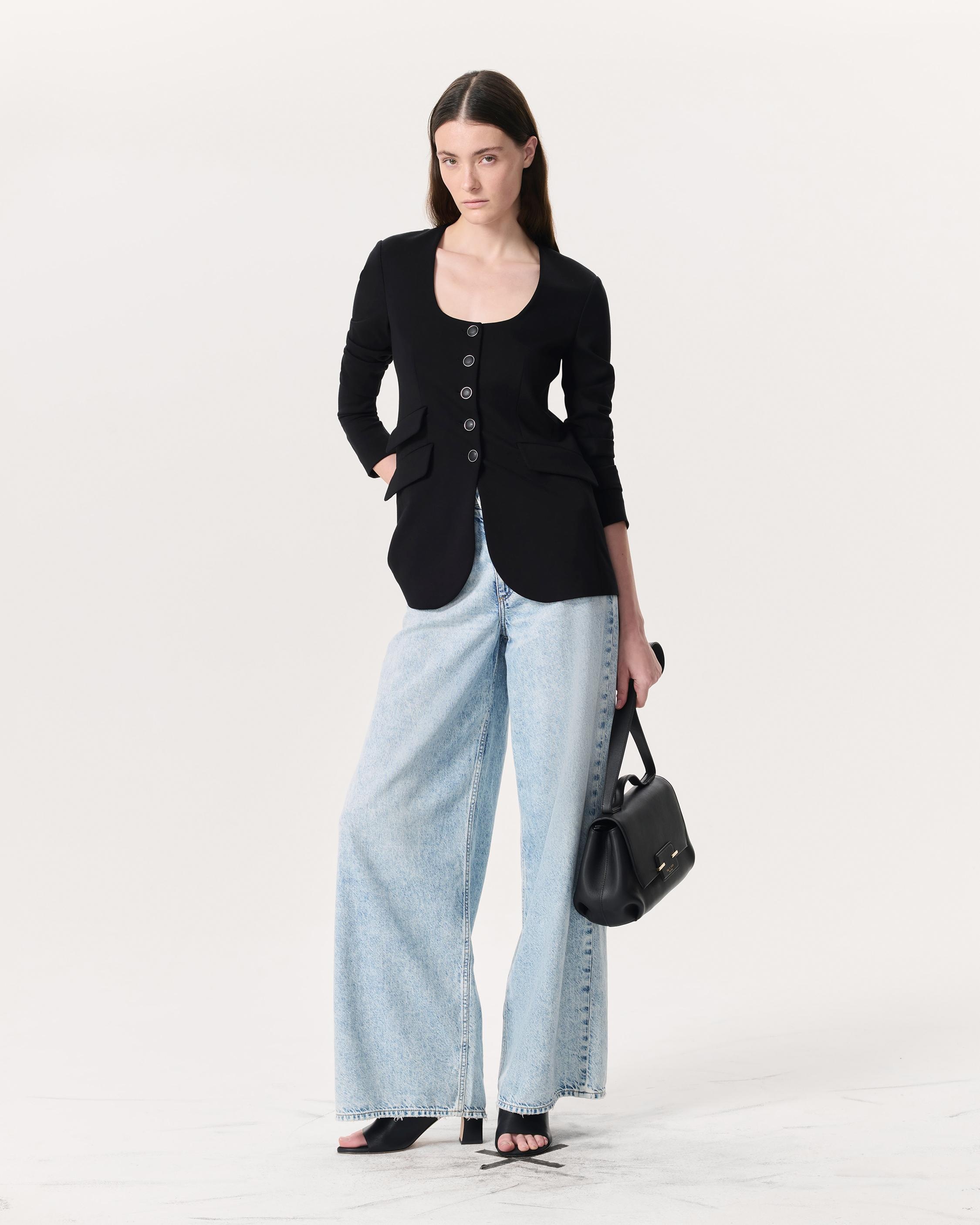 Featherweight Sofie Wide-Leg Jeans
Featherweight Denim - 2
