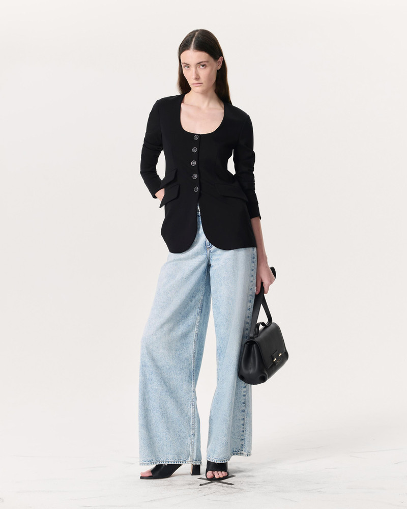 Featherweight Sofie Wide-Leg Jeans Featherweight Denim 2