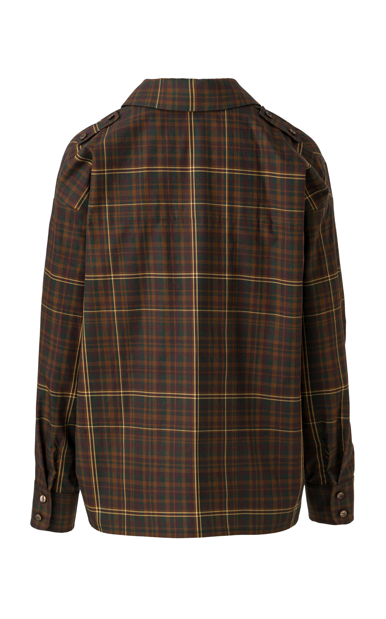 Athelia Pouch-Detailed Oversized Cotton Shirt multi - 3