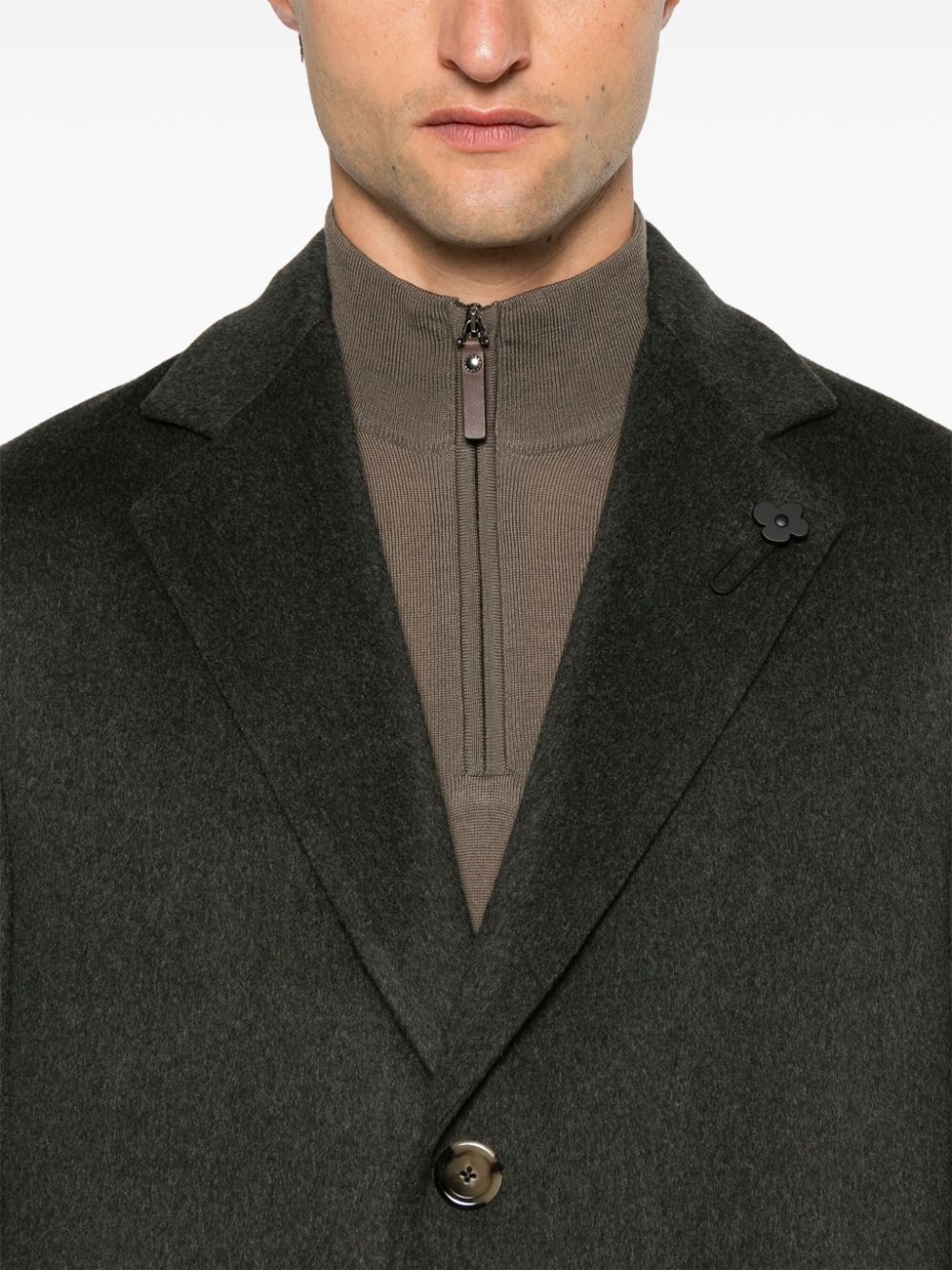 virgin wool coat - 5