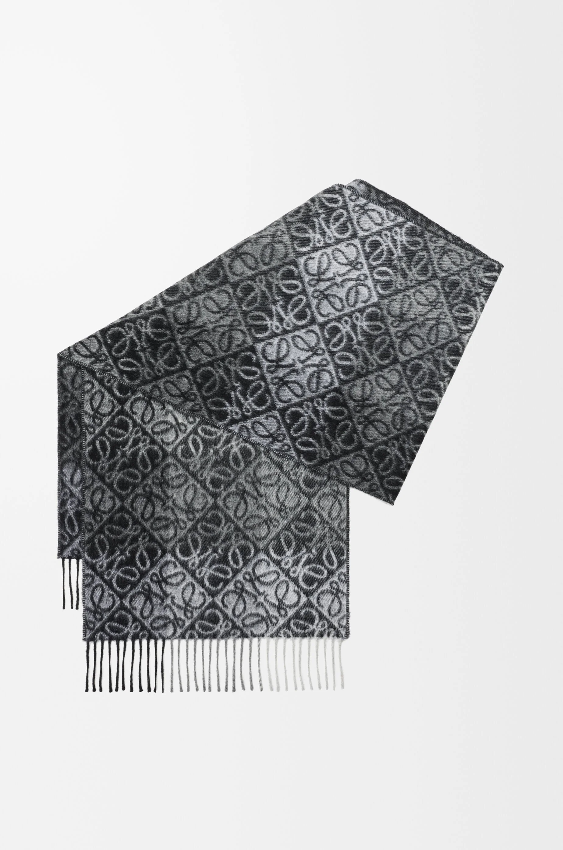 Anagram scarf in wool and cashmere - 1