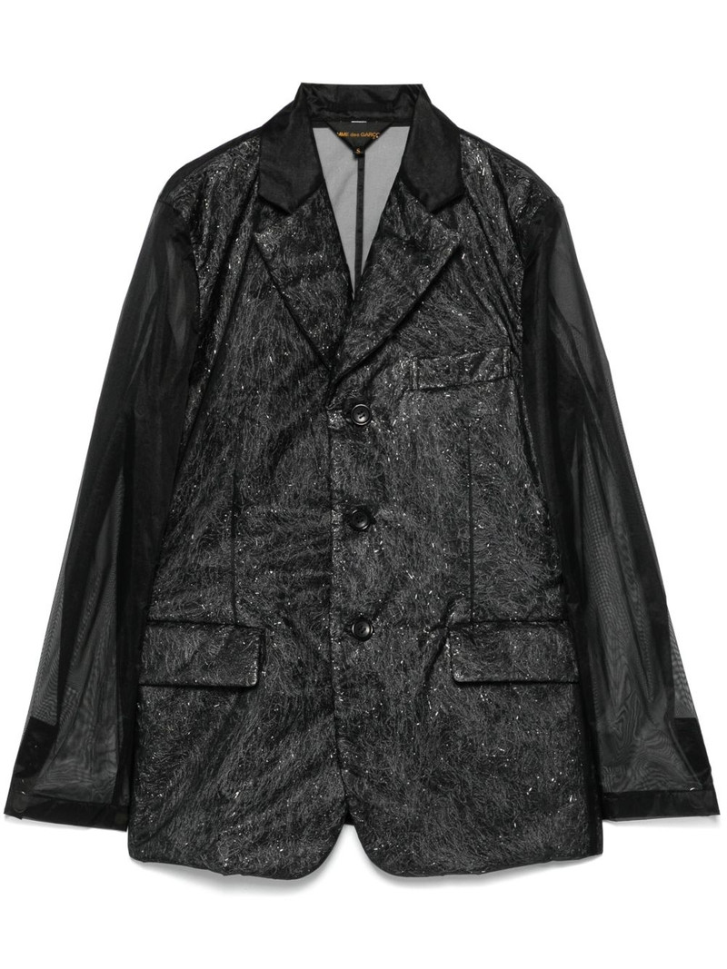 chiffon blazer 1
