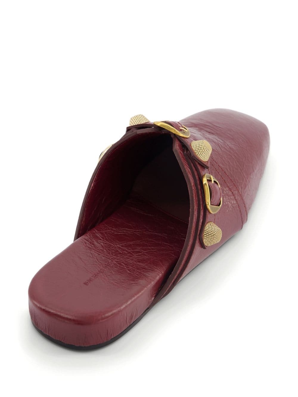 Cosy Cagole leather mules - 6