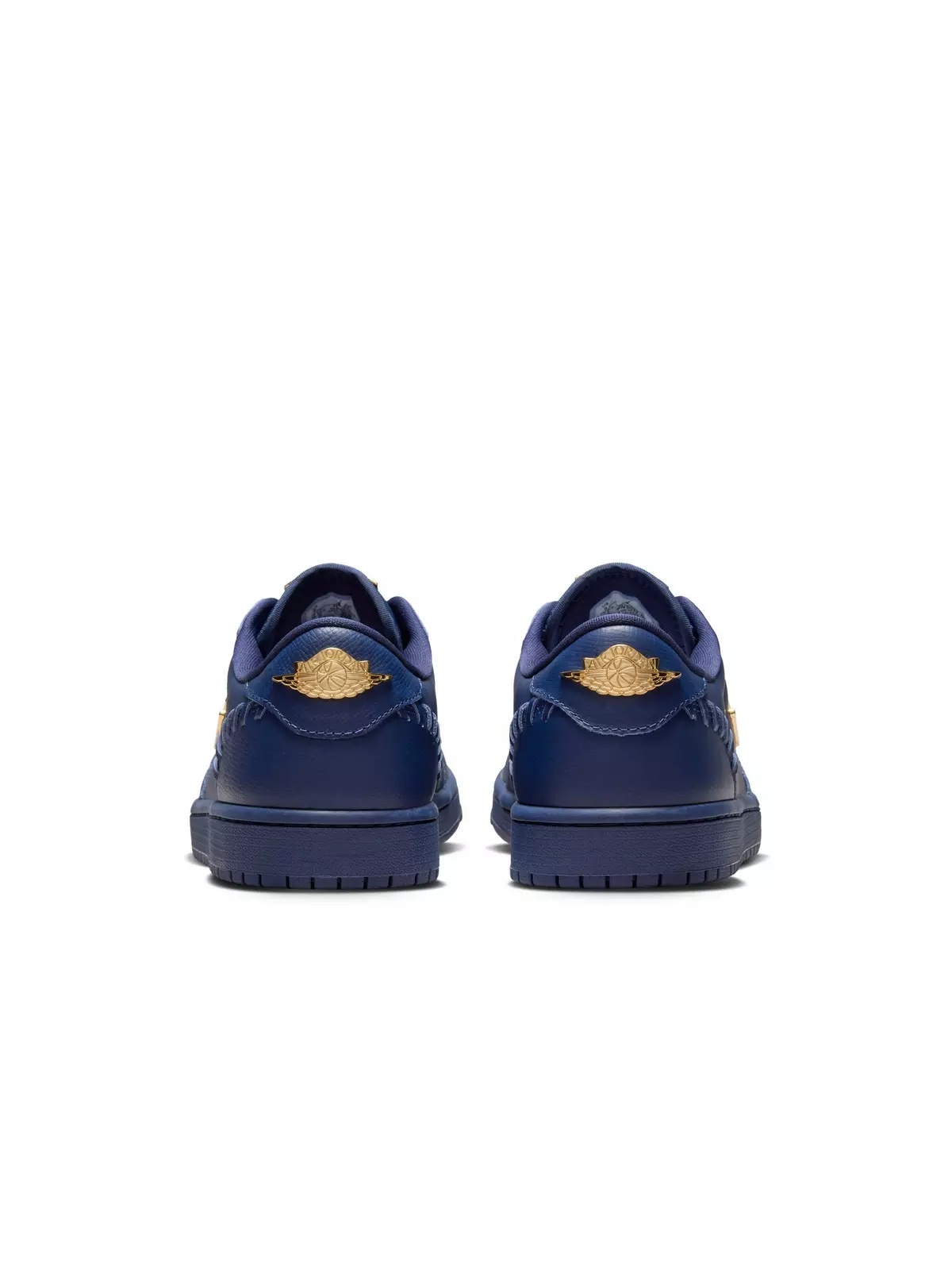1 Low Method of Make "Midnight Navy/Metallic Gold" Women's Shoe - 6