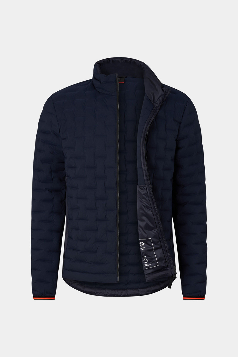 Gray Lightweight down jacket in Dark blue 7