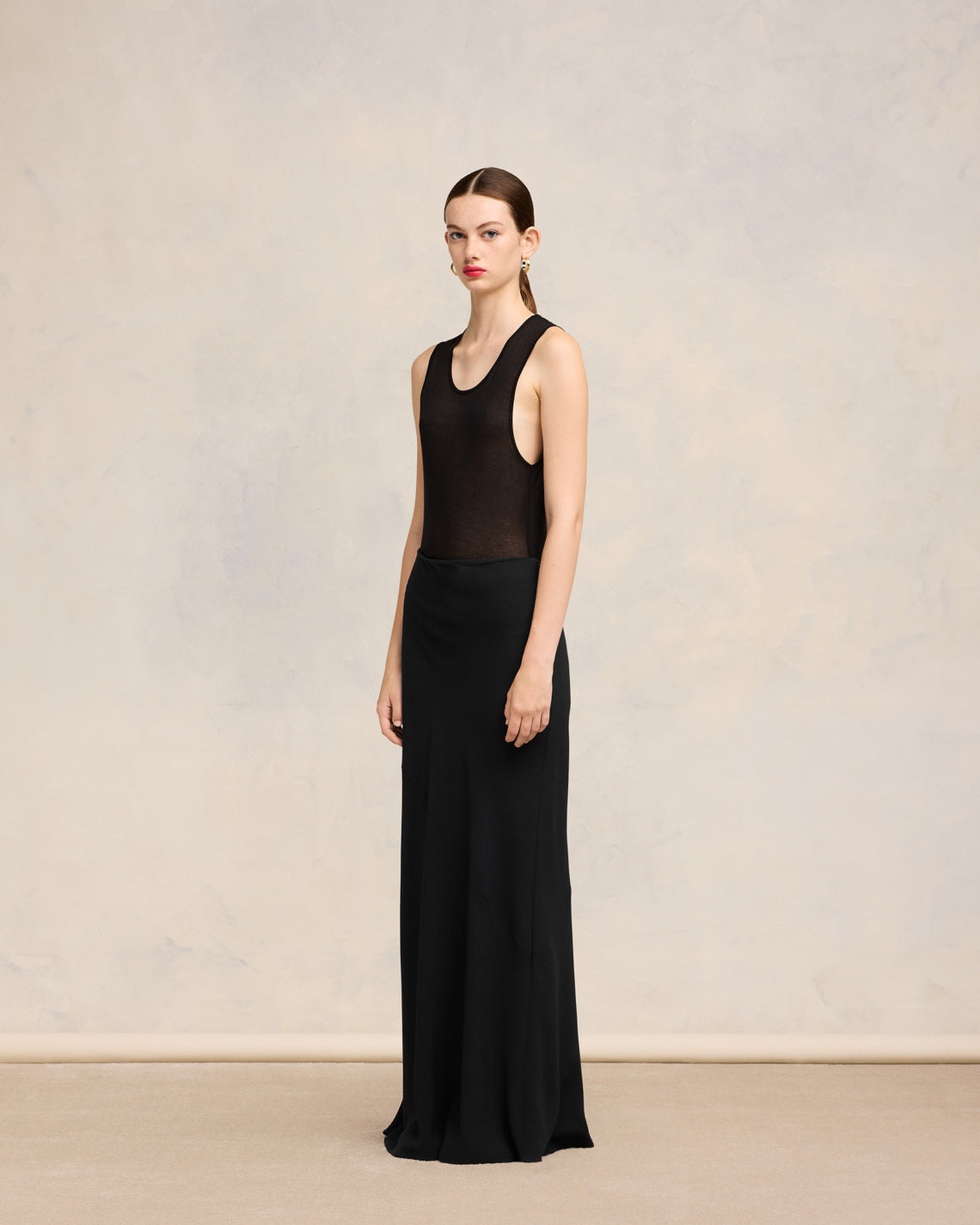 LONG SKIRT WITH BIAS CUT - 6