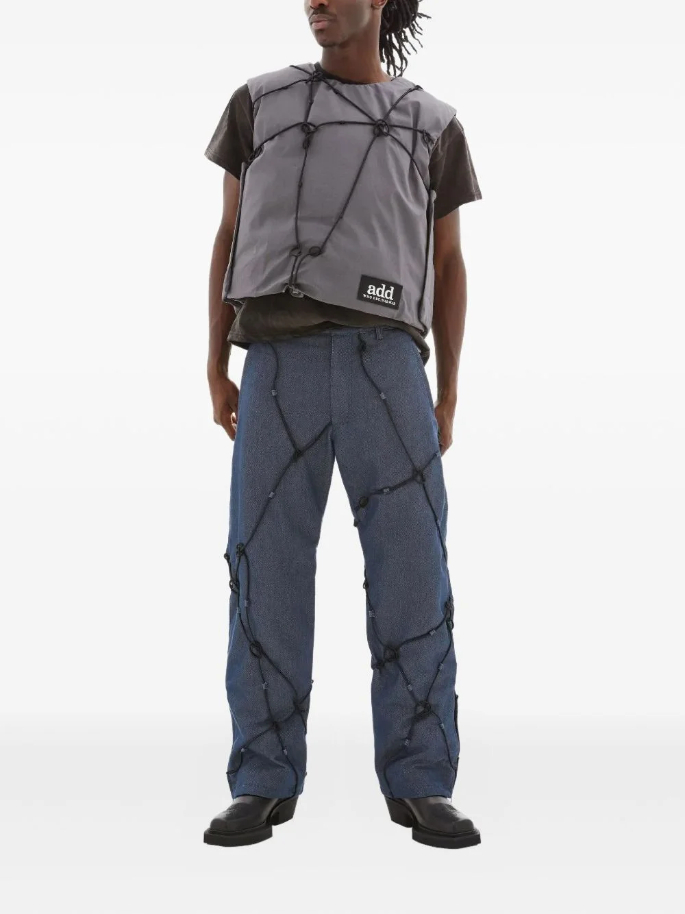 straight-leg trousers - 1