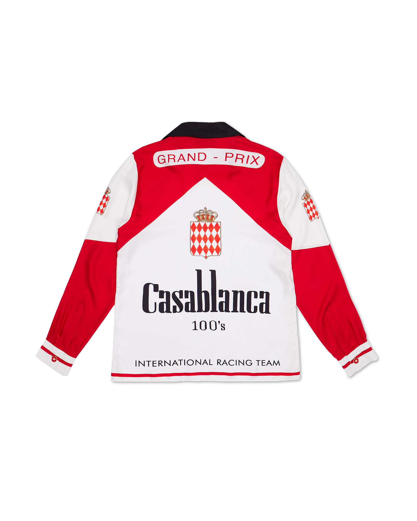 Casablanca 100's Long Sleeve Silk Shirt - 2