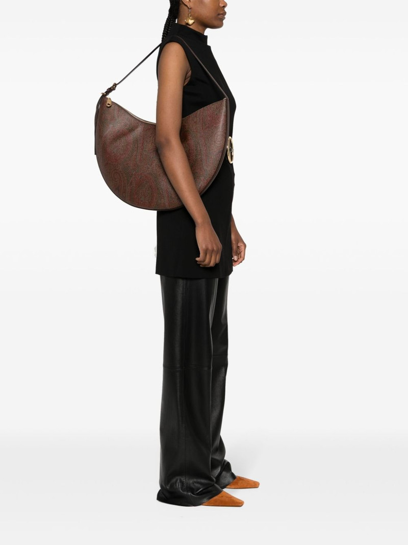 Etro large Essential leather shoulder bag outlook