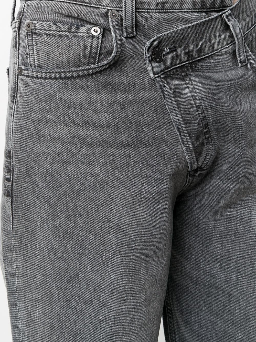 Criss Cross straight-leg jeans - 5