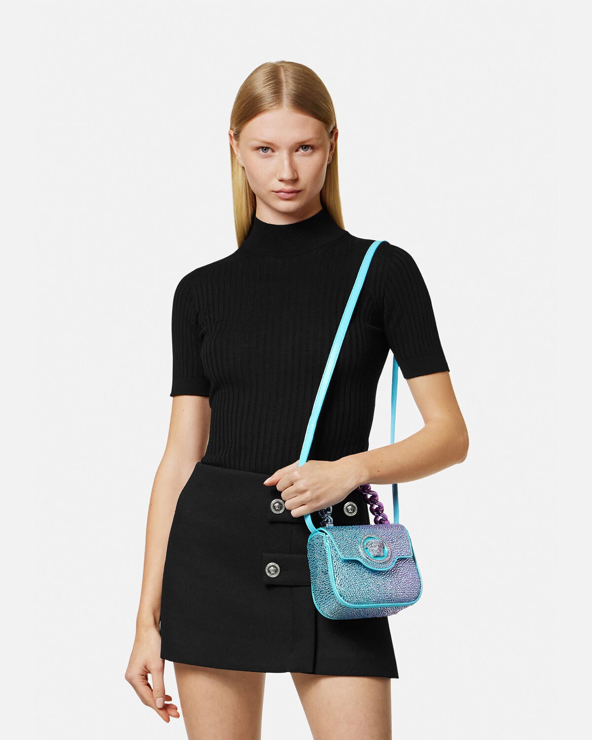 Crystal La Medusa Mini Bag - 7