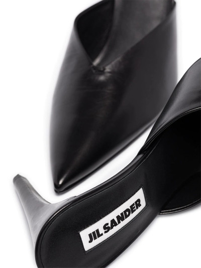 Jil Sander x Browns 50 pointed-toe mules outlook