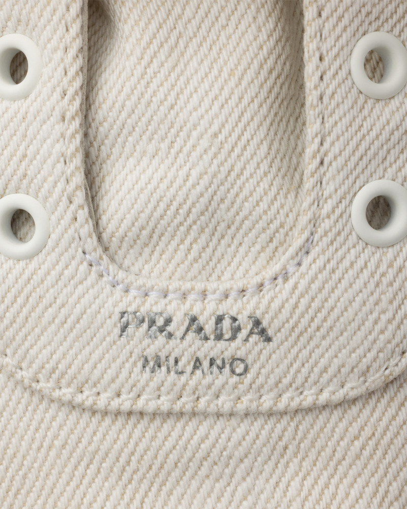 Collapse denim sneakers 5