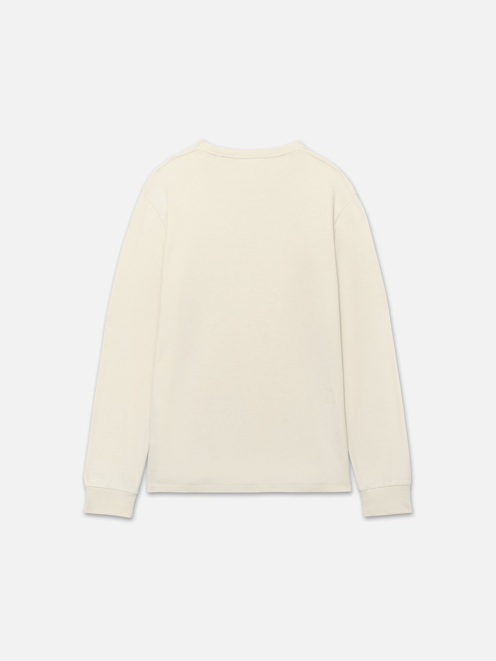Duo Fold Crew in White Canvas - 3