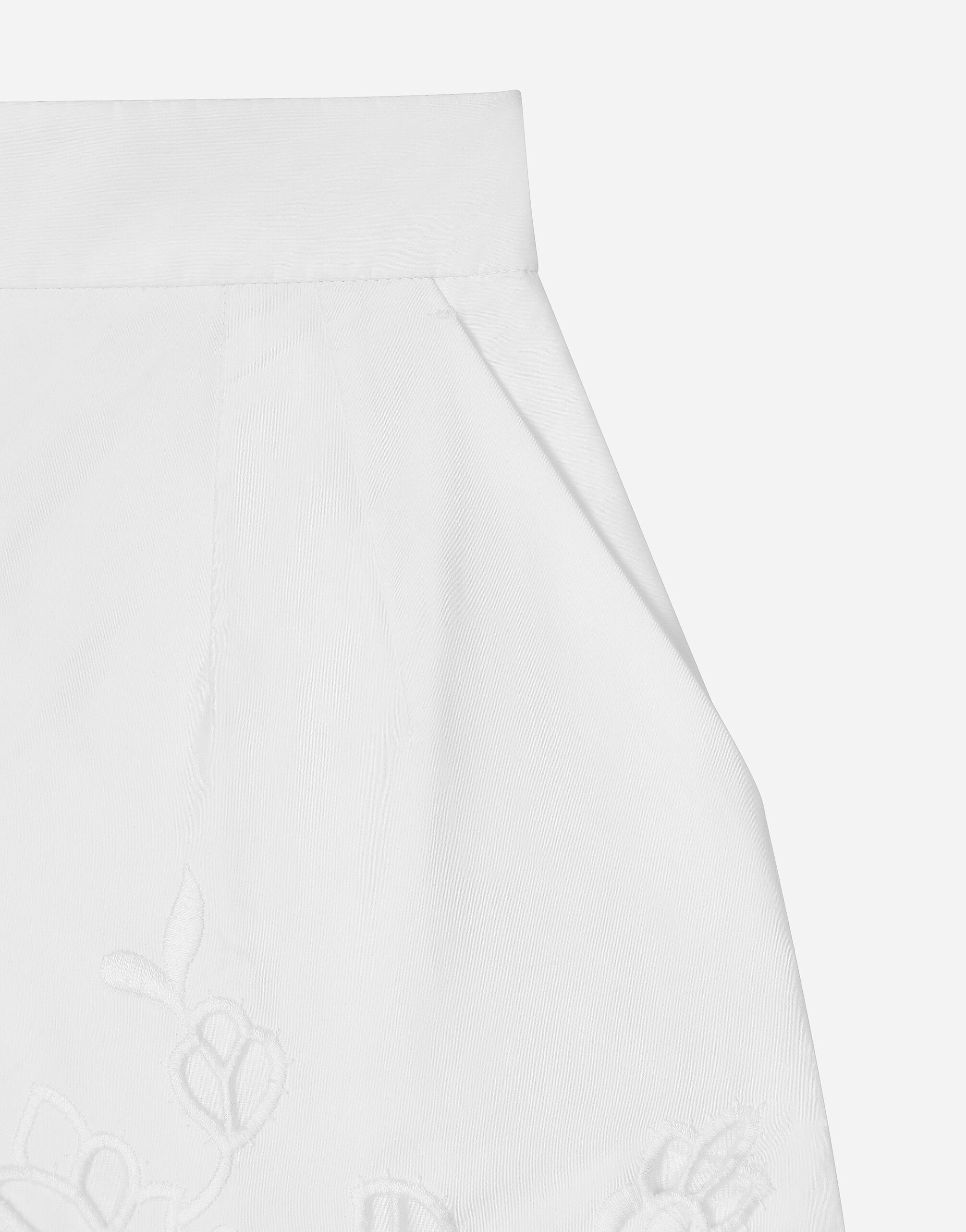 Cotton shorts with cut-out detailing - 5