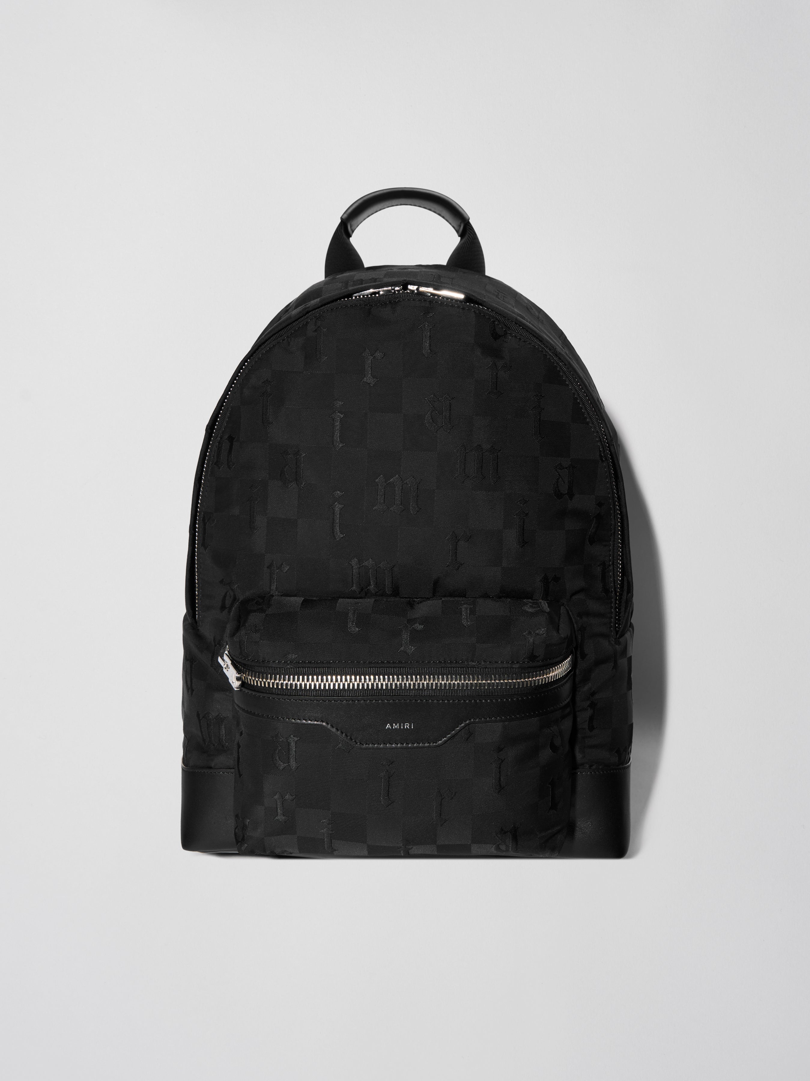 NYLON JACQUARD BACKPACK - 1