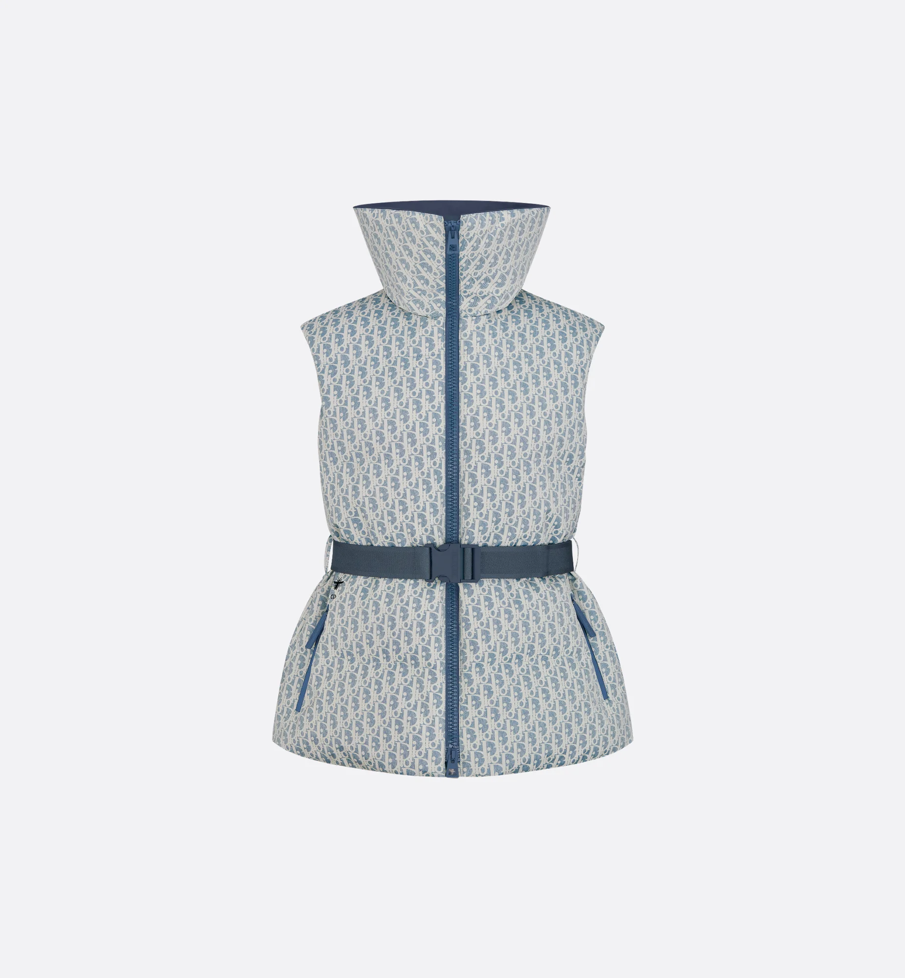 DiorAlps Belted Puffer Vest - 1
